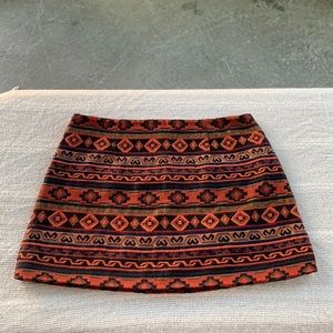 Forever 21 Exclusive Aztec-Patterned Mini Skirt